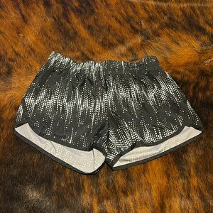 Black and White Women’s Athletic Shorts- Size M